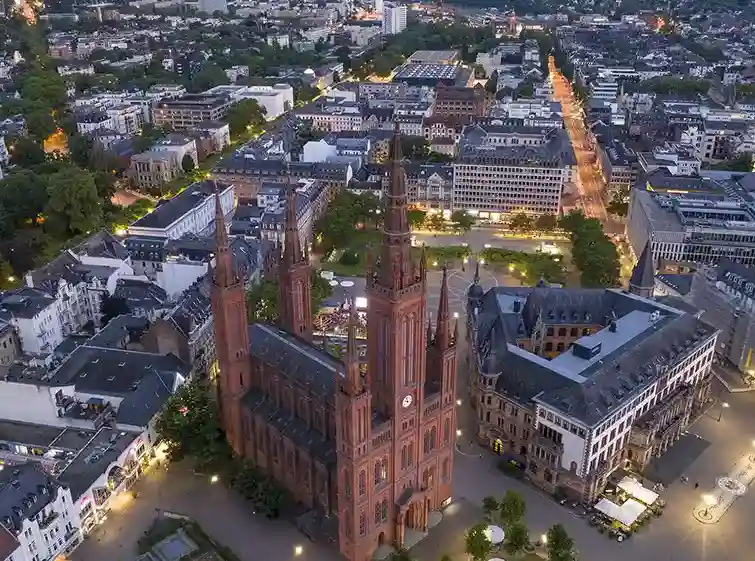 Wiesbaden Skyline – Coaching für Führungskräfte in Wiesbaden